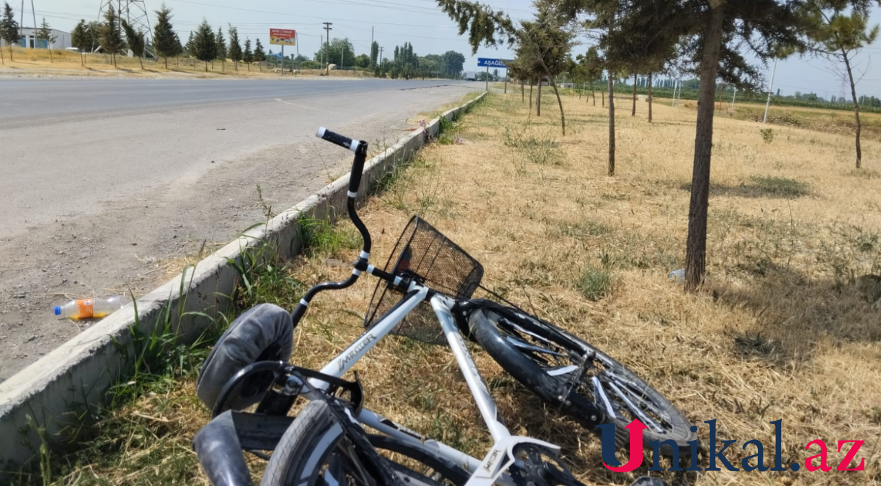 Xaçmazda "Ford-Tranzit" velosipedçini vurdu - FOTO